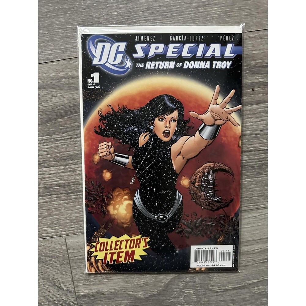 DC Special The Return Of Donna Troy #1 Single Issue Comic 2005 Color Donna Troy
